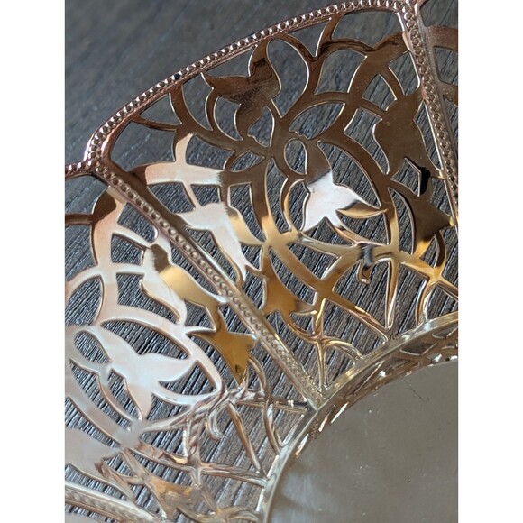 WMF Germany Art Nouveau Silverplated Bowl Ornate Floral Candy Dish Marked - Picture 12 of 16